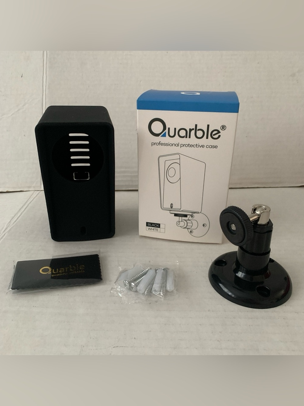 Quarble Professional Protective Case for Security Camera Black Model WZ01